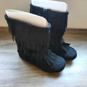 fringe boots kohls